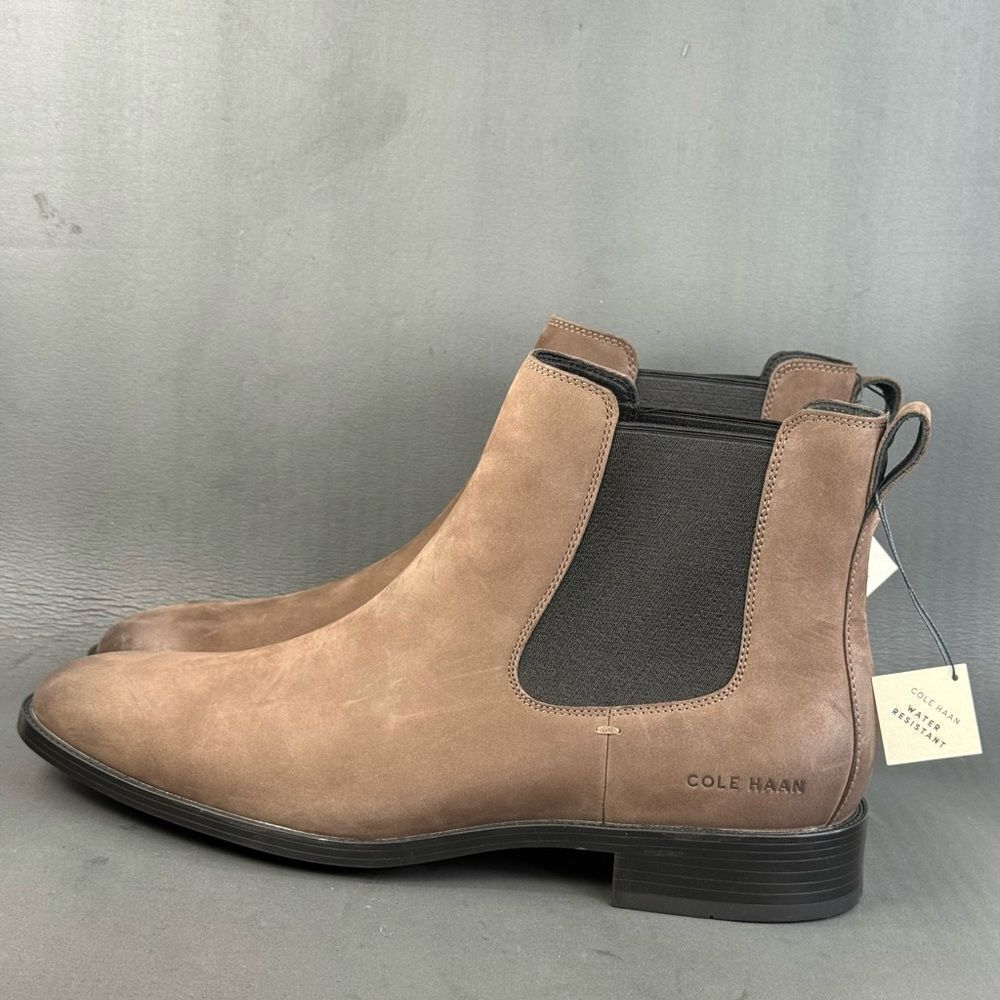 Cole Haan Men's Hawthorne Chelsea Boot shoes water resistant size 11 New - Picture 4 of 12